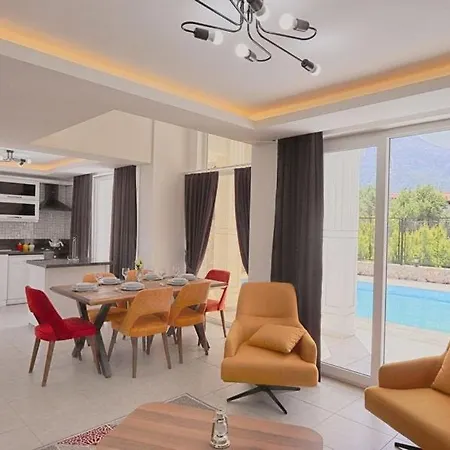 Detached With Private Pool In Oeluedeniz, * フェティエ
